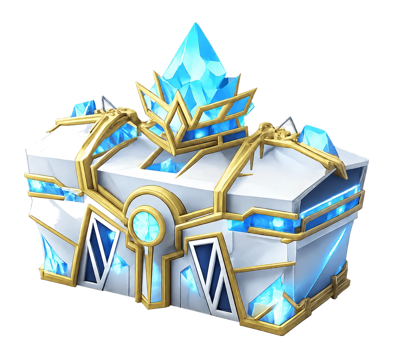 Baú de contas com skins Fortnite